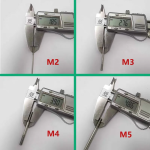 Original M2M3 Remote Control Aircraft Model Accessories Special Fixed Wing Iron Chuck With Steering Gear Tie Rod Metal Rod Clamp
